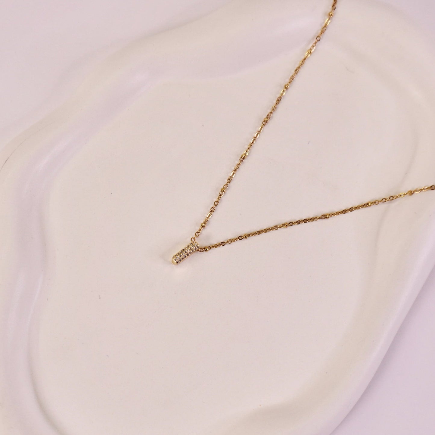 Yasmine Alphabet Pendant