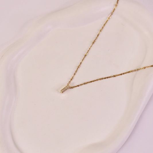 Yasmine Alphabet Pendant