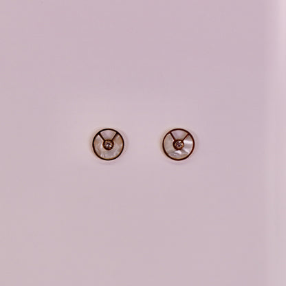 Malika earrings ⚪