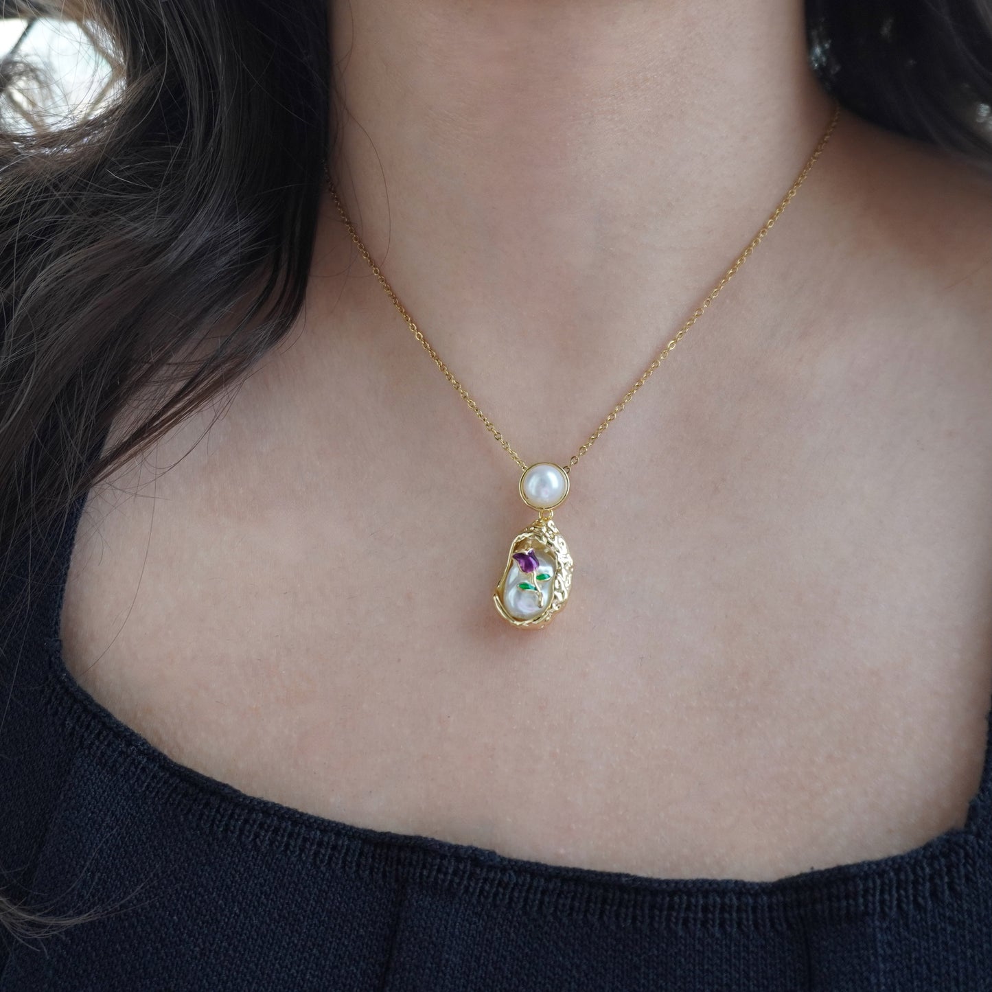Rosette Pendant 🌹