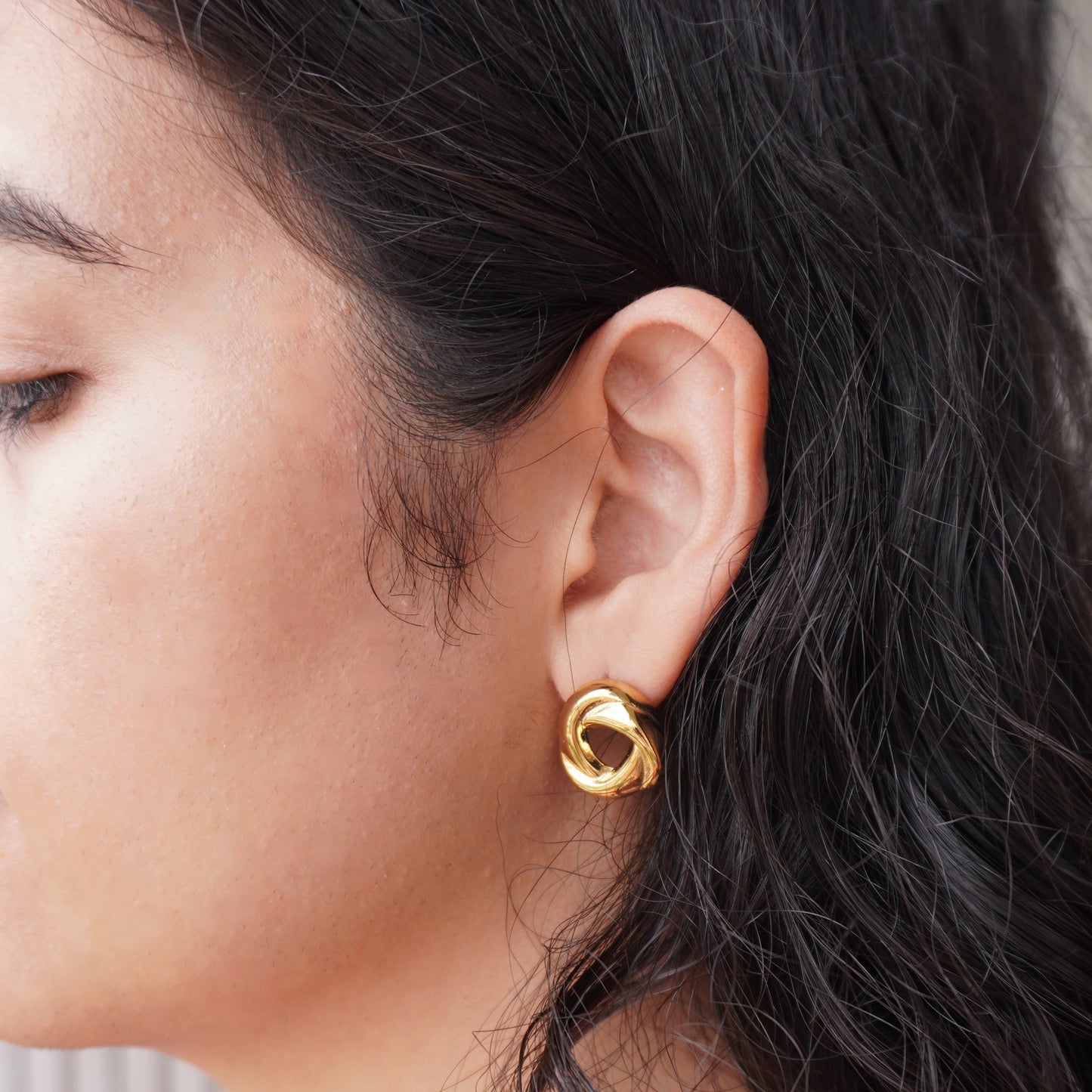 Heather earrings 🥨